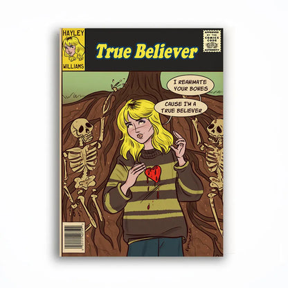 Hayley Williams True Believer Print Alpacalypse Art