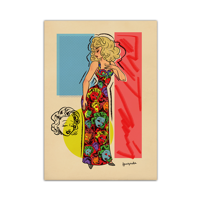 Sabrina Versace Print Alpacalypse Art