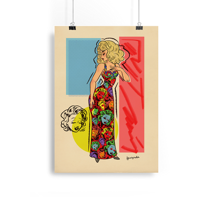 Sabrina Versace Print Alpacalypse Art