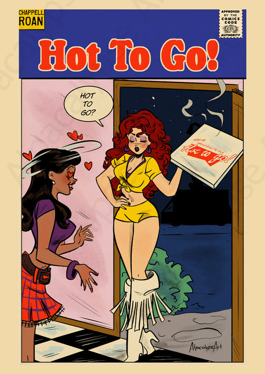 Hot To Go Art Print